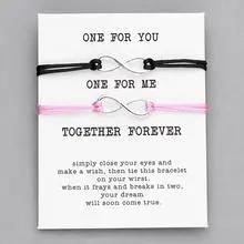 Wish card couple bracelets null