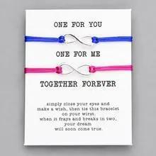 Wish card couple bracelets null