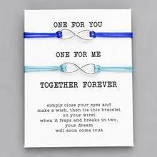 Wish card couple bracelets null