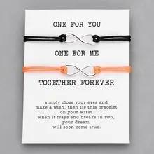 Wish card couple bracelets null