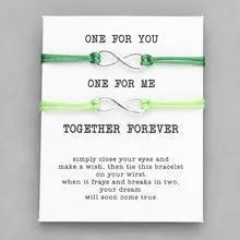 Wish card couple bracelets null