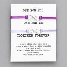 Wish card couple bracelets null