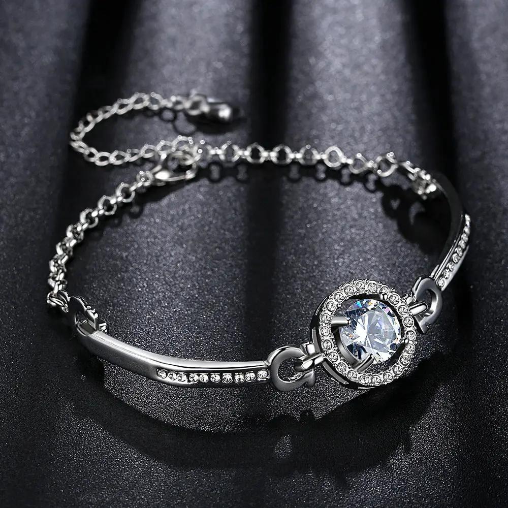 Women's Korean Style Girlfriends Zircon Fashion Bracelets, Bracelets, Jewelry, Beautiful Bracelets Of The Holy Light null