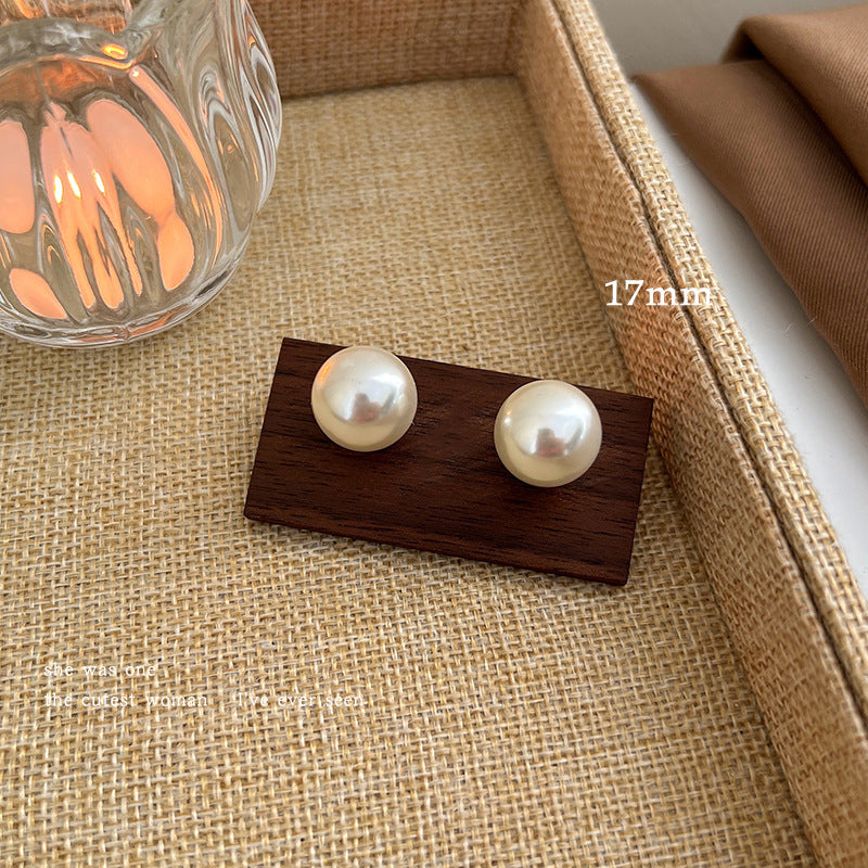 Pearl Retro French Simple Elegant Earrings