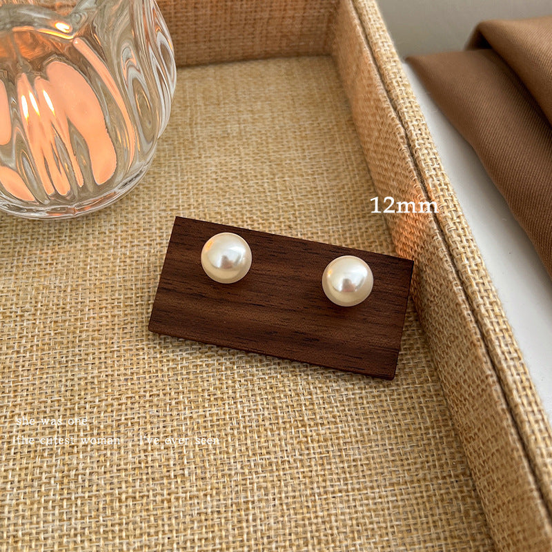 Pearl Retro French Simple Elegant Earrings