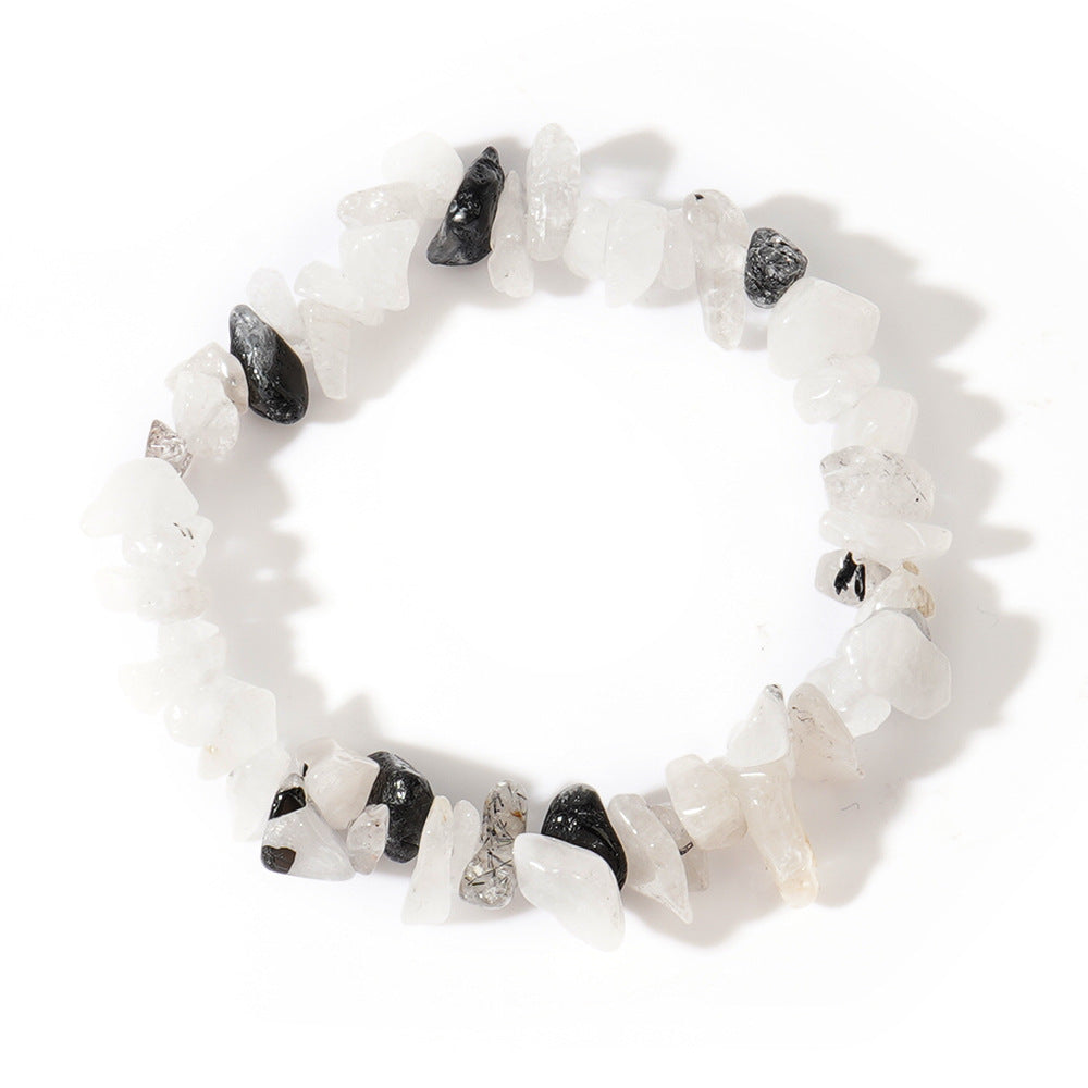 Rough Stone Crystal Mineral Rough Stone Women's Bracelet